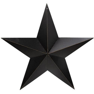 Antique Black Barn Star 18 - The Fox Decor